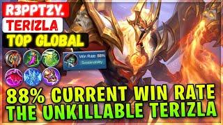 88% Current Win Rate, The Unkillable Terizla [ Top Global Terizla ] R3ppTzy. - Mobile Legends Build