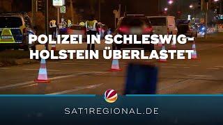 Polizisten in Schleswig-Holstein überlastet: Gewerkschaft der Polizei fordert Konsequenzen