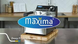 MAXIMA electric fryer 8 liters