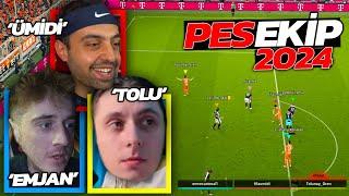 EN ÇOK PUANI ALAN KAZANIR !! TOLUNAY ÖREN PES EKİPTE !! 3v3 ÜMİDİ VE EMJAN !!