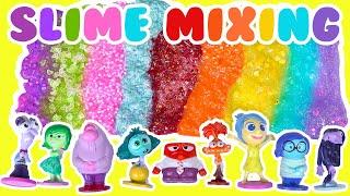 Inside Out 2 Movie DIY Mixing Slime Collection with Dolls