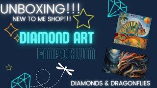 NEW TO ME SHOP!!!! UNBOXING DIAMOND ART EMPORIUM!!!