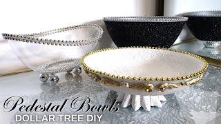 Dollar Tree Bowls Turn Into STUNNING Decorative Bowls (Glam Edition) | Home Decor Dollar Tree DIY