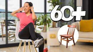 FULLBODY Chair Workout Routine for Seniors | Mariana Quevedo