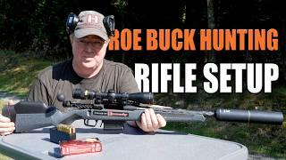 ROE BUCK HUNTING - My rifle setup for 2024 - Savage 110 - Trijicon AccuPoint - Stalon - Hornady SST