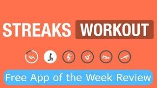 Streaks Workout- Free App of the Week Review (iOS)