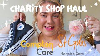 Charity Shop Haul!  Bric-a-brac & Clothing | The White Company | Converse