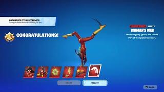 the spider-woman skin does THIS..!