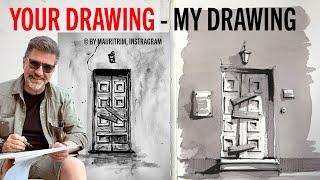 "Your drawing - My drawing" Part 001