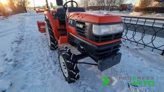 Трактор Kubota GT19 с ПСМ японский минитрактор в Благовещенске прогресс авто обзорное видео обзор