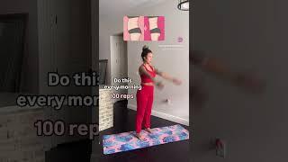 Flat belly exercise  100 reps daily. Download my home workout app link in bio