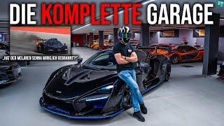 Ich zeige euch meine komplette Garage | Warum hat mein McLaren SENNA gebrannt?! | GERCollector