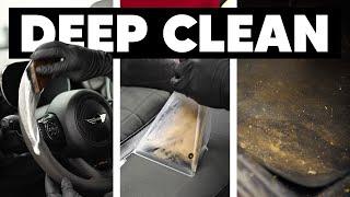 Interior Deep Clean of a DIRTY Mini John Cooper Works