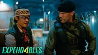 'Christmas and Decha Fight Rahmat's Forces' Scene | The Expendables 4