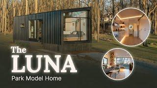 Discover the Ultimate Retreat: Introducing the LUNA Park Model Home - Luxury Redefined!