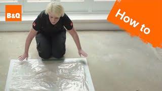 How to lay flooring part 1: preparation