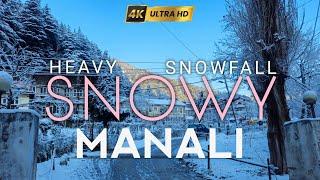 MANALI HEAVY SNOWFALL | SNOWY MANALI | SOLANG VALLEY | HADIMBA DEVI TEMPLE.