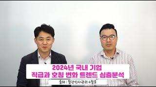 [HR기업사례] "2024년 국내 기업 직급과 호칭 변화 트렌드 심층분석"