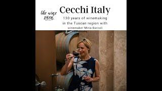 Cecchi Winery, a Tuscan treasure in Winemaking & Sustainability with Oenologist Miria Barcali