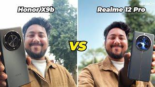 Realme 12 Pro vs Honor X9b  Camera Review (Hindi)