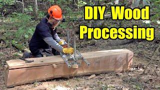 Wood Processing - Chainsaw Milling & Portable Lumber Mills