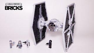 Lego Star Wars 75211 Imperial TIE Fighter Lego Speed Build