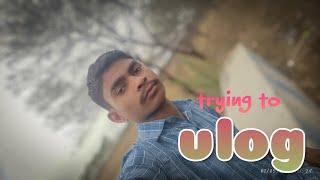 Trying to VLOG | Santali funny vlog video