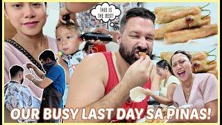 OUR LAST DAY IN PINAS! ANG DAMI PA DIN GUSTONG KAININ! GUMAWA SI INDAY NG DYNAMITE! ️ | rhazevlogs