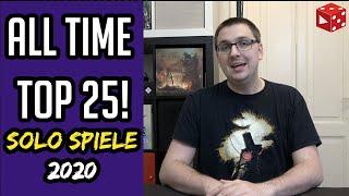 Die 25 besten SOLO Spiele aller Zeiten! - Brettspiele die sehr gut alleine spielbar sind