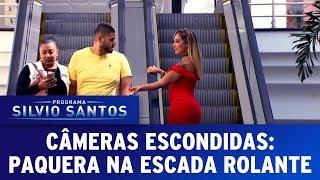 Paquera na Escada Rolante - Love Escalator Prank | Câmeras Escondidas (11/06/17)