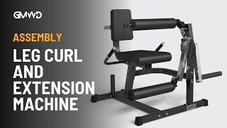 GMWD Leg Curl And Extension Machine LE01 | Assembly Guide