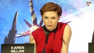 Karen Gillan & Chris Pratt Interview - Casting - Guardians of the Galaxy Premiere