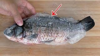 Don’t Soak Fish in Water! Learn This Method! 解冻鱼的正确方法，简单又快速！ How to Thaw Fish Like Fresh in Minutes!