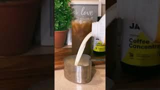 Quick and easy Iced Latte Recipe with Javy Coffee 