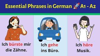 Speak German From Day One   Deutsch lernen für Anfänger   Deutsche Verben lernen