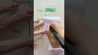 Vote Your Favorite in the Comments!  #shorts #nhuandaocalligraphy #lettering