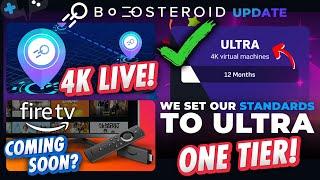 ONE TIER & US 4K Servers are LIVE! | BOOSTEROID News Update