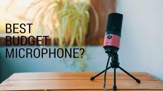 BEST BUDGET YOUTUBE MICROPHONE? Fifine K669 USB Microphone Review