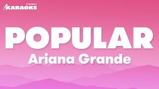 Ariana Grande - Popular (From Wicked) Karaoke Version