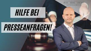 Umgang mit Presseanfragen: Tipps vom Anwalt für Medien- und Presserecht - Kanzlei BUSE HERZ GRUNST
