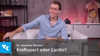 Kraftsport oder Cardio? Was ist effektiver? Dr. Johannes Wimmer