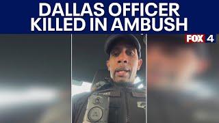 Dallas police shooting: Rookie officer killed in ambush-style attack