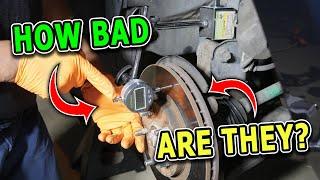 2004 Honda Pilot - Front Brakes Analysis + Kwik-Way On-Car Brake Lathe Introduction