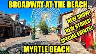 What's NEW at Broadway at the Beach in Myrtle Beach in October 2024! New Show & Special Events!