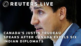 LIVE: Prime Minister Justin Trudeau speaks after Canada expels six Indian diplomats