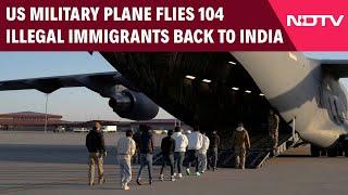 US Mass Deportation | US Military Plane Bringing Back Indians Deported By Trump