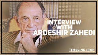 Bobak Kalhor's interview with Ardeshir Zahedi