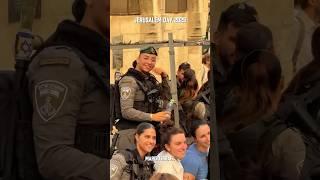 Jerusalem shines in peace and security — a city protected, a nation proud.Thank you! 