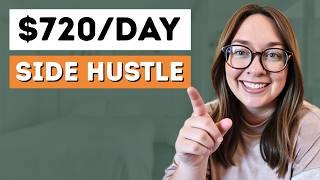 How I Make $720/Day With This A.I. Side Hustle Online