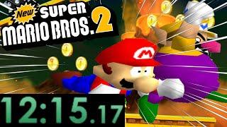 WARIO SPEEDRUNS THE REST OF NEW SUPER MARIO BROS 2